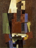 Pablo Picasso. Guitarist, 1916