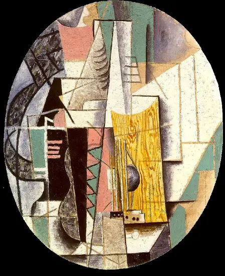 Pablo Picasso. Guitar, 1913