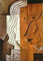 Pablo Picasso. Man head, 1913