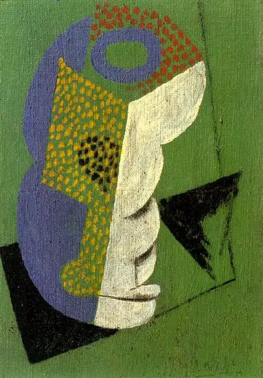 Pablo Picasso. Glass, 1914