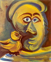Pablo Picasso. Head and sorrel