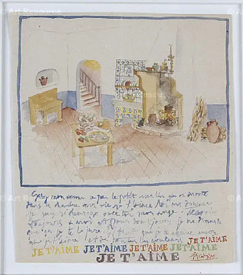 Pablo Picasso. Provenсale Kitchen, 1916