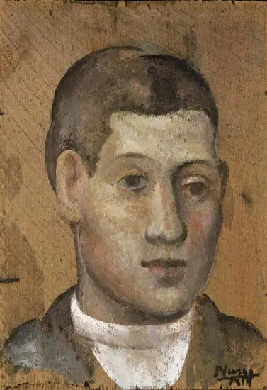 Pablo Picasso. Portrait young man d`un, 1915