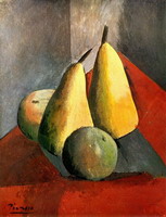 Pablo Picasso. Pears and apples