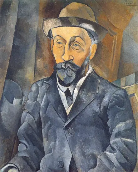 Pablo Picasso. Portrait of Clovis Sagot, 1909