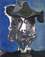Pablo Picasso. Head musketeer, 1972