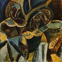 Pablo Picasso. Three women under a tree