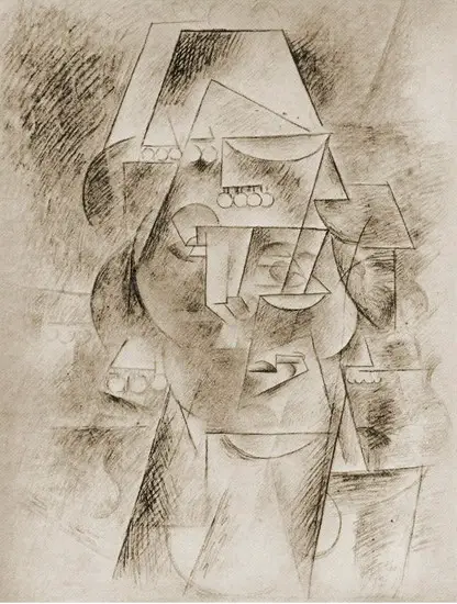 Pablo Picasso. Head of Spanish, 1911