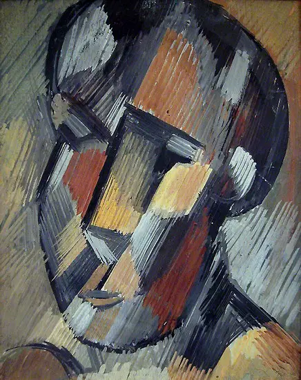 Pablo Picasso. Man head, 1920