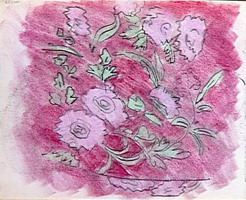 Pablo Picasso. study still life - flowers, 1907