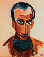 Pablo Picasso. Portrait of Max Jacob