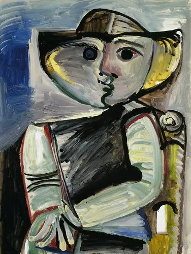 Pablo Picasso. Character [Seated Woman], 1971