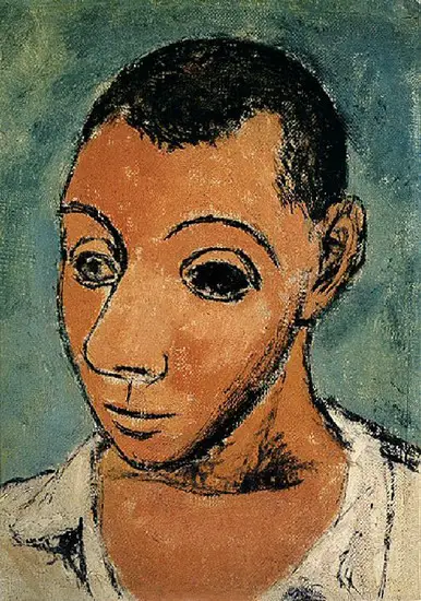 Pablo Picasso. self-portrait, 1906