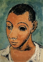 Pablo Picasso. self-portrait, 1906