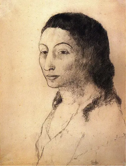 Pablo Picasso. Portrait of Fernande, 1906