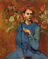 Pablo Picasso. Boy with a Pipe