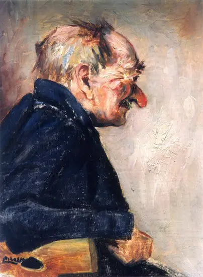 Pablo Picasso. Portrait of man [Bibi-la-puree], 1901