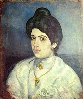 Pablo Picasso. Portrait of Corina Romeu