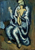 Pablo Picasso. Maternity, 1901
