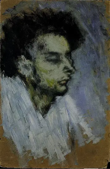 Pablo Picasso. Casagemas death [suicide], 1901