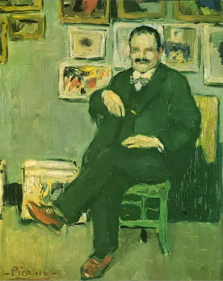 Pablo Picasso. Portrait of Gustave Coquiot [Ambroise Vollard], 1901