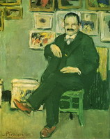 Pablo Picasso. Portrait of Gustave Coquiot [Ambroise Vollard]