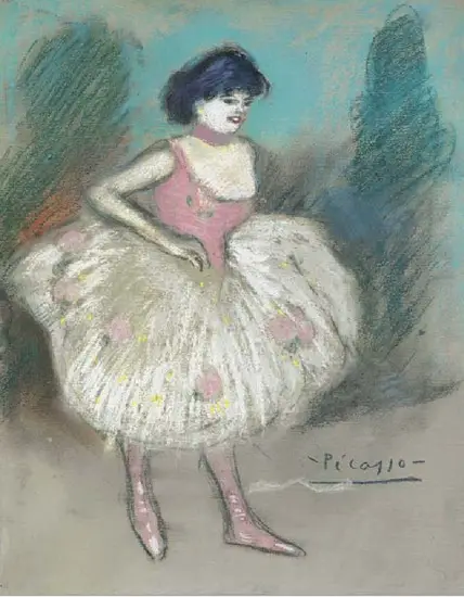 Pablo Picasso. Ballerina, 1901