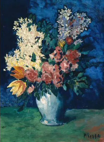Pablo Picasso. Flowers, 1901