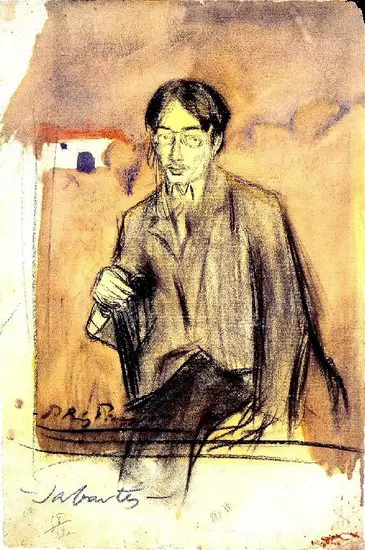 Pablo Picasso. Portrait of Jaume Sabartes, 1904