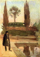 Pablo Picasso. Man in a park