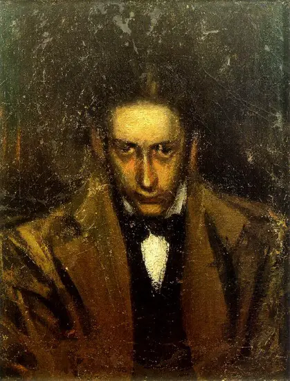 Pablo Picasso. Portrait of Carlos Casagemas, 1899