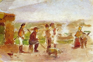 Pablo Picasso. Landscape, 1895