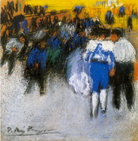 Pablo Picasso. Bullfighting, 1901