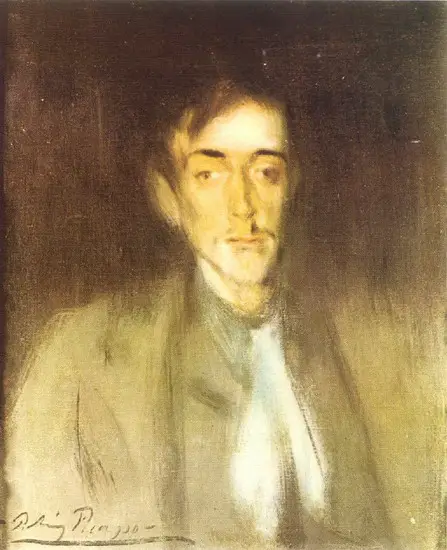 Pablo Picasso. Portrait of Angel Soto F, 1899
