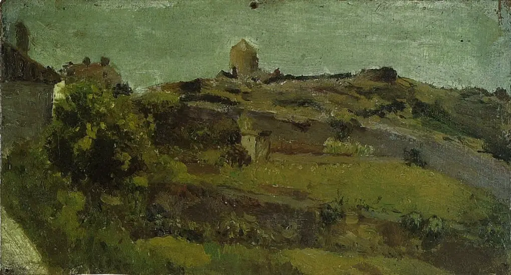 Pablo Picasso. Landscape, 1895