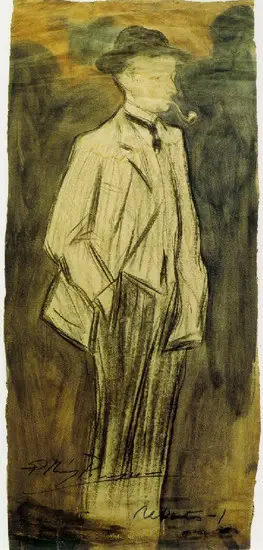 Pablo Picasso. Portrait of Ramen Resales, 1899
