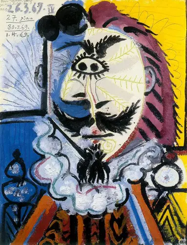 Pablo Picasso. Musketeer, 1969