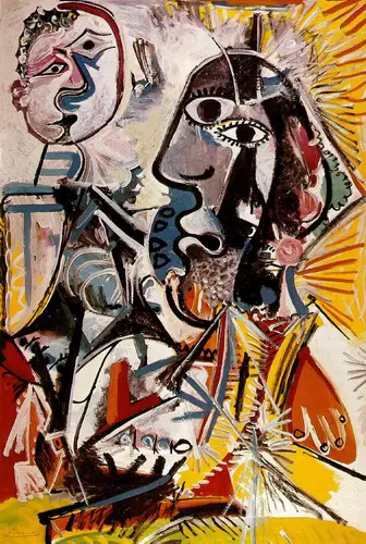 Pablo Picasso. large Head, 1969
