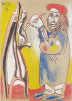 Pablo Picasso. The painter, 1970