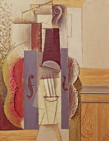Pablo Picasso. Violin Hanging on the Wall