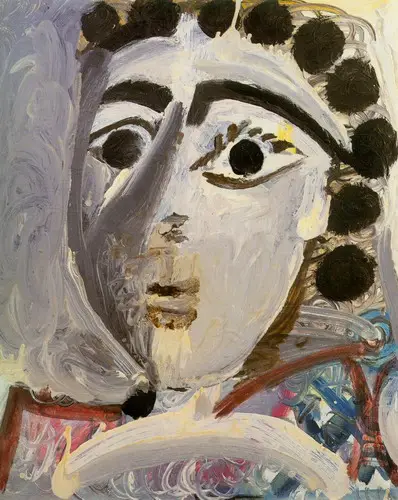 Pablo Picasso. Head woman, 1967