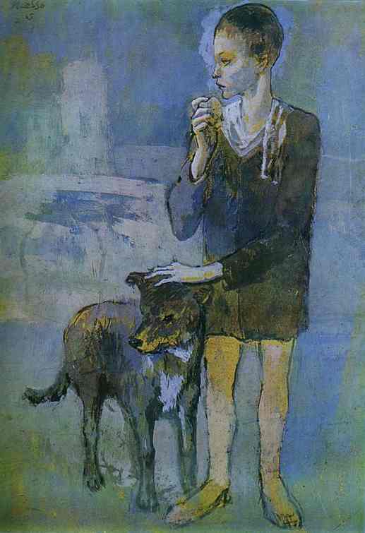 Pablo Picasso. Boy with a Dog, 1905