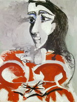 Pablo Picasso. Portrait of Jacqueline, 1965
