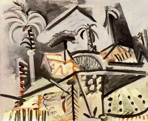 Pablo Picasso. Landscape, 1972