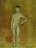 Pablo Picasso. Young Nude, 1906