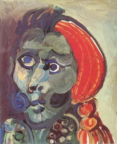 Pablo Picasso. Head, 1970