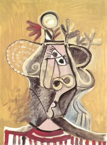 Pablo Picasso. Hat head, 1971