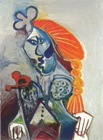 Pablo Picasso. Bust of a matador