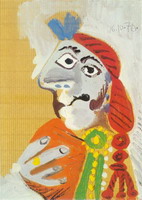 Pablo Picasso. Bust of a matador