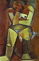 Pablo Picasso. Woman Seated